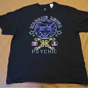 Disney Parks The Haunted Mansion Madame Leota Psychic Neon Shirt XL